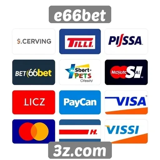 e66bet: integração de métodos de pagamento diversificados